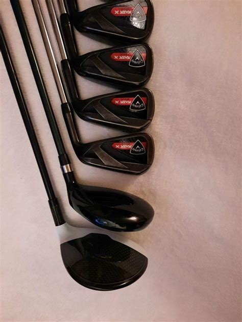 Used Mens Rh Callaway Razr X Black Irons And Taylormade M2 3wood Diorxs