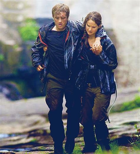 Katniss Helping Peeta Hunger Games Costume Hunger Games Hunger