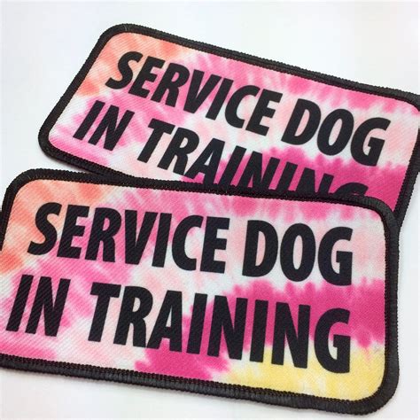 Psychiatric Service Dog Patches Large Small Dog Harness Vest | Etsy