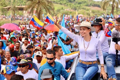 Mar A Corina Machado Desde Cojedes Lo Que Estamos Viendo Es Un Pa S