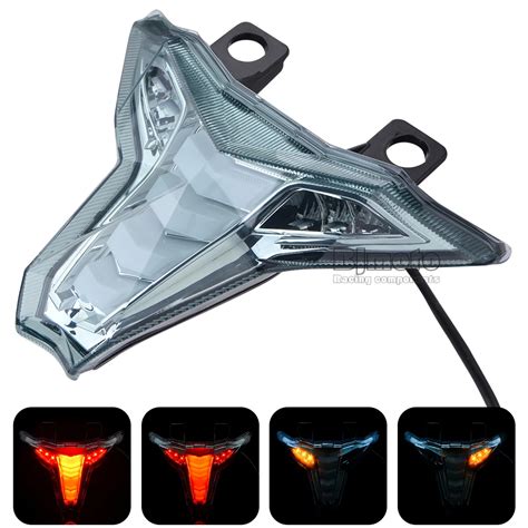 BJGLOBAL LED Integrated Tail Brake Turn Signal Light For Kawasaki Z1000