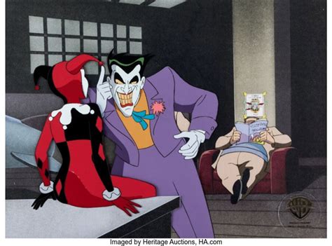 Batman The Animated Series Jokers Favor Production Cel Warner Brothers