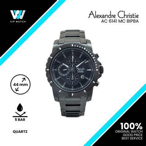 Jual Jam Tangan Pria Alexandre Christie Chronograph AC 6141 MC BIPBA