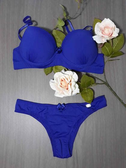 Conjunto De Lingerie B Sico Suti Bojo E Calcinha Cl Ssica Fernanda