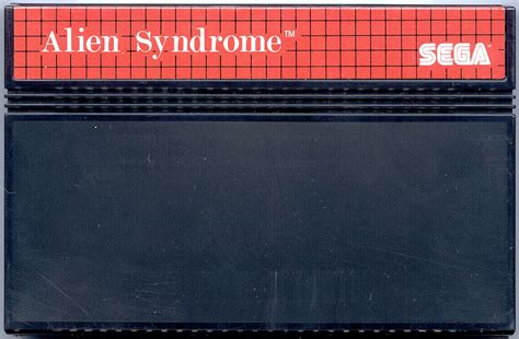 Alien Syndrome (1987) SEGA Master System box cover art - MobyGames