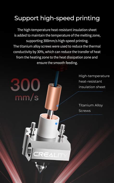 Creality Spider High Temperature And High Flow Hotend Pro Build It Full