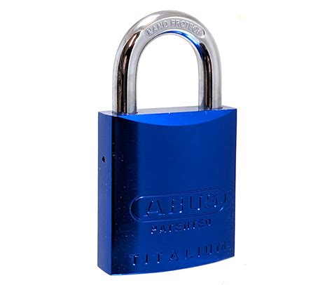 Lockitt Mobile Security Accessories ABUS 83AL 45 Titalium Blue