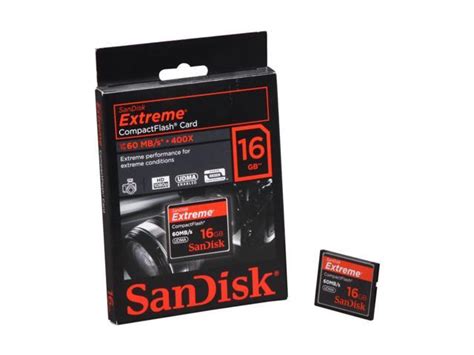 Sandisk Extreme Gb Compact Flash Cf Flash Card Model Sdcfx G A