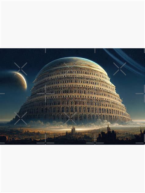 Domed Tower Of Babel Sticker For Sale By OccultDreams Redbubble