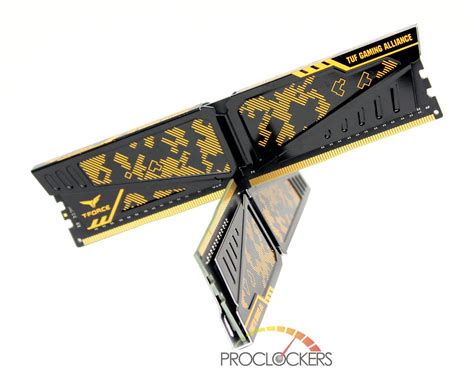 TeamGroup T FORCE VULCAN TUF Gaming Alliance DDR4 Review Gaming Gorilla