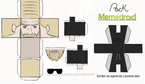 Hola aqui un nuevo papercraft , esta vez del Chad ñ, idea sugerida por ...