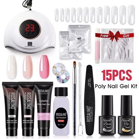 Rosalind Kit De Herramientas Para Manicura Kit Completo De Extensiones