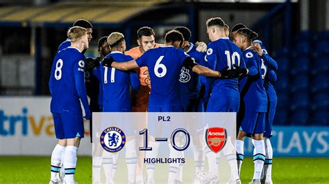 PL2 Highlights Chelsea 1 0 Arsenal Video Official Site Chelsea