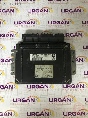 S118012001N 7527610 01 MİNİ COOPER S MOTOR BEYNİ SIEMENS ECU Çıkma