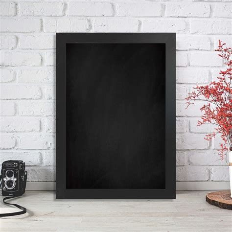 Quadro Lousa Negro Blackboard Para Escrever Giz Kiaga