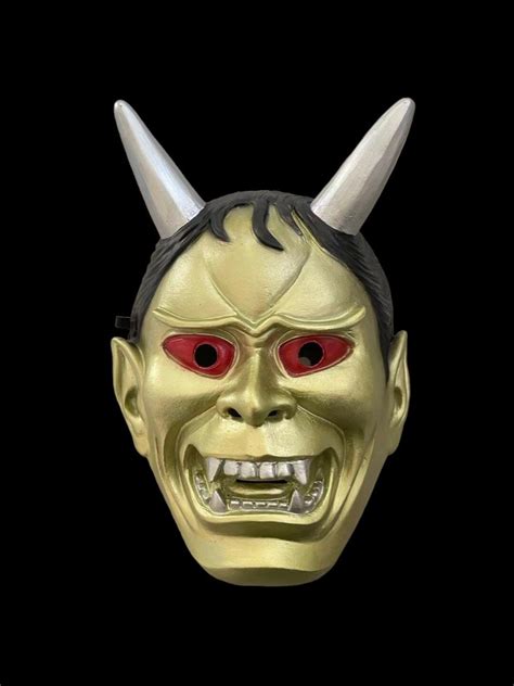 Japanese Oni Ghost Demon Mask Sakura Killers Ninja Samurai Warrior