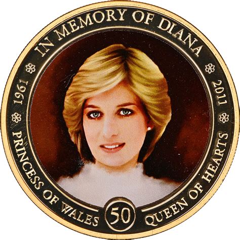 1 Dollar Elizabeth II Princess Diana of Wales Îles Cook Numista