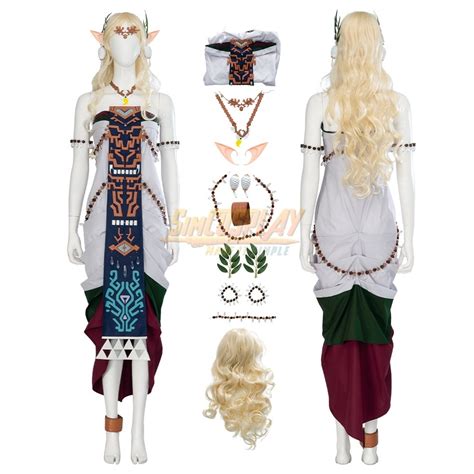 Queen Sonia Tears of the Kingdom Cosplay Costume Zelda Cosplay