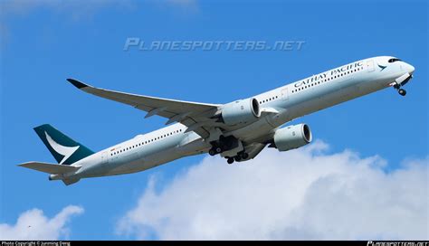 B LXA Cathay Pacific Airbus A350 1041 Photo By Junming Deng ID