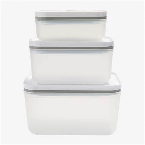 Zwilling Plastic Vacuum Seal Containers Set Of Three Bespoke Post