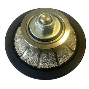 Ediamondtools In Demi Bullnose Diamond Profile Wheel For Polishers