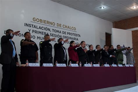 Boletín 025 Gobierno De Chalco Instala El Consejo De Seguridad Pública