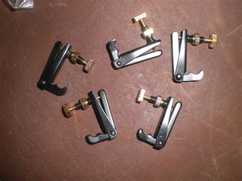 Pcs Of Violin Fine Tuners For Black And Gold Color Ebay