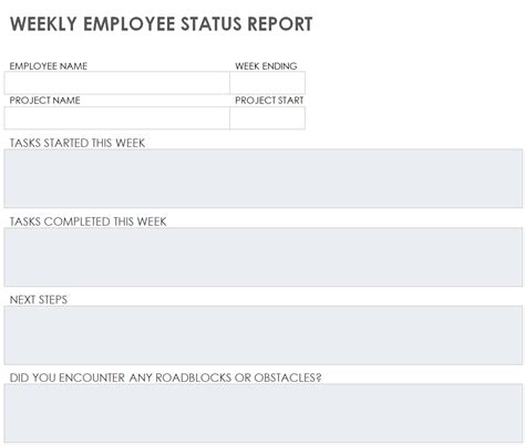 10+ Amazing Weekly Report Templates [WORD & EXCEL] – Templates Show