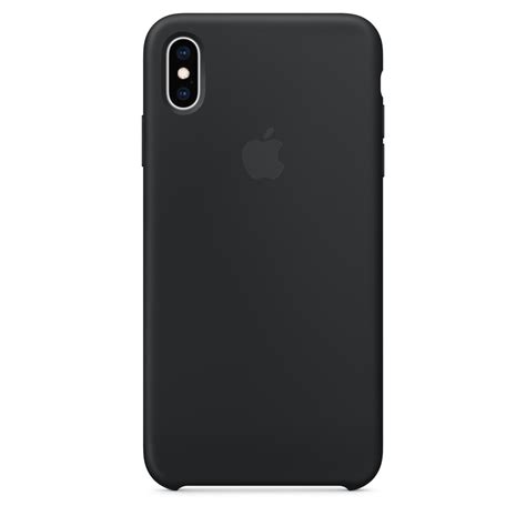 Iphone Xs Max Silicone Case Black Apple