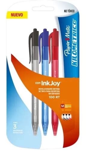 Boligrafo Papermate Colores X Retractil Birome