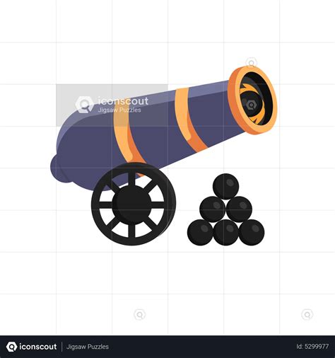 Circus Cannon Animated Icon download in JSON, LOTTIE or MP4 format