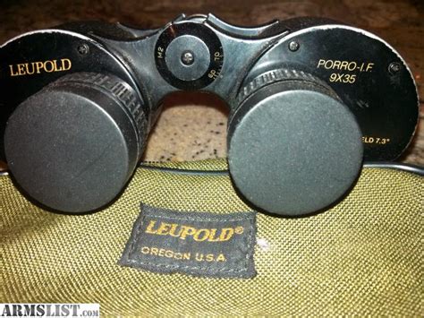 ARMSLIST - For Sale: Leupold gold ring binoculars.