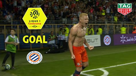 Goal Florent MOLLET 56 Montpellier Hérault SC OGC Nice 2 1