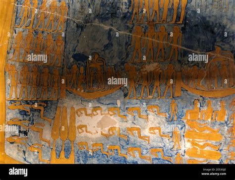 Egyptian Hieroglyphs Valley of the Kings Stock Photo - Alamy