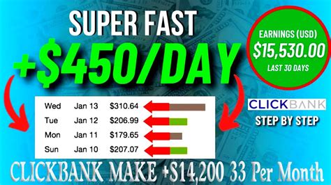 CLICKBANK MAKE 14 200 33 Per Month Using RTA METHOD AFFILLIATE