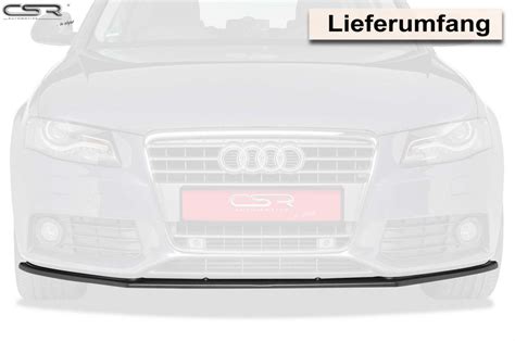 Prelungire Bara Fata Lip Spoiler Audi A B In Afara De S Rs