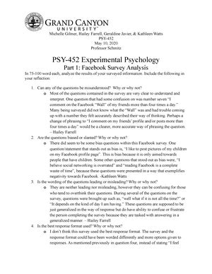 Choosing The Correct Statistical Design Psy Experimental