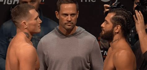 Ufc London Darren Till Vs Jorge Masvidal Carte Pesée Heure Horaire