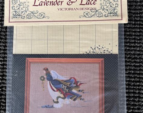 Lavender And Lace Angel Of Freedom Counted Cross Stitch Pattern New Marilyn Leavitt Imblum Etsy