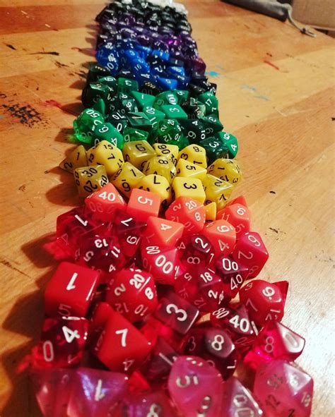 My dice collection... : r/DicePorn