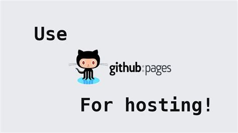 How To Host Your Website For Free On Github Pages Youtube