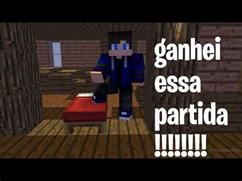 Minecraft Ganhei A Partida BedWars YouTube