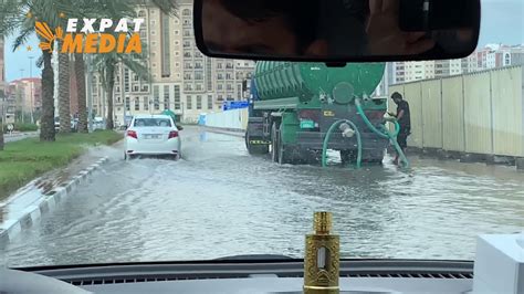 Dubai International City Remains Flooded Days After Heavy Rain Youtube