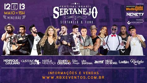 Festival Brasil Sertanejo Já Está Com Ingressos à Venda