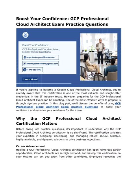 PPT Boost Your Confidence With These GCP Professional Cloud Architect