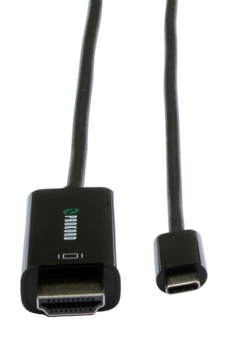 Prokord USB C To HDMI 4K 60Hz 1 8m Adapter 1 8m USB C Hane HDMI Hane