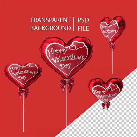 Ballon C Ur Png Psd Premium