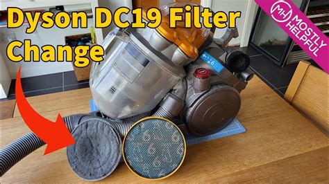 Dyson DC19 Filter Change Easy DIY YouTube