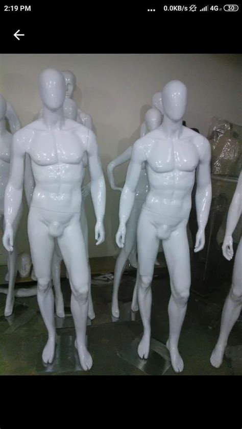 Male Fiberglass Headless Mens Mannequins For Showroom Size Feet At