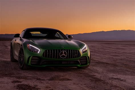 Download Supercar Green Car Car Mercedes Benz Vehicle Mercedes Amg Gt